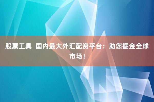 股票工具  国内最大外汇配资平台：助您掘金全球市场！